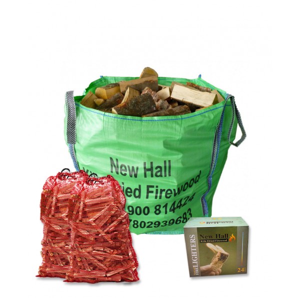 Winter Deal - Large Bulk Bag - Kiln Dried Hardwood - WS601/00002